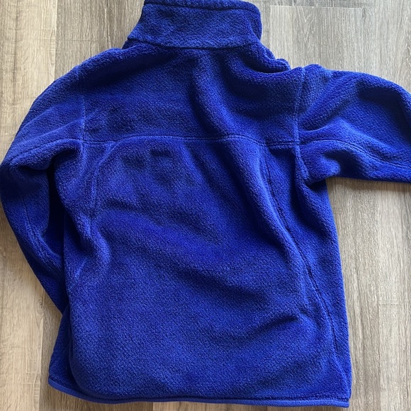 Patagonia Blue Women's Re-Tool Snap-T Fleece Pullover - Picture 2 of 2